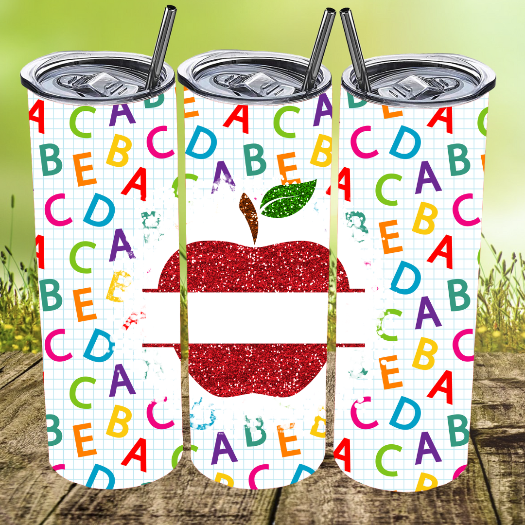 *Custom Name* Apple Tumbler