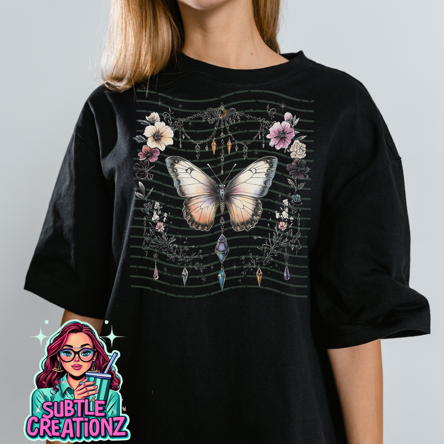 Butterfly Crystals T-Shirt
