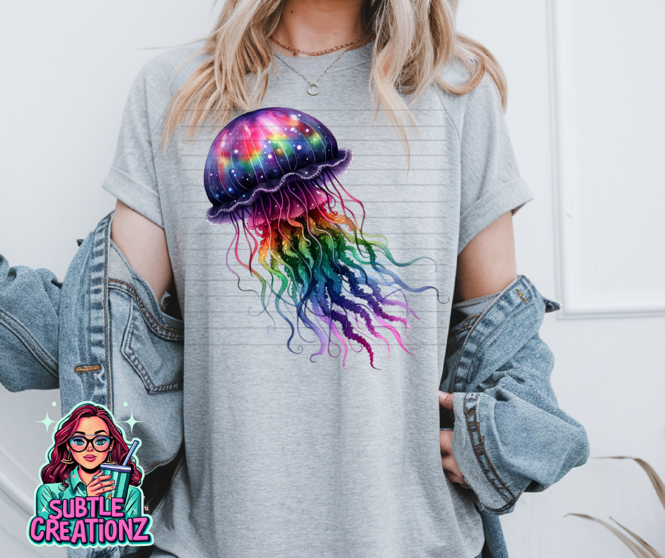 Kawaii-Goth Jellyfish T-Shirt