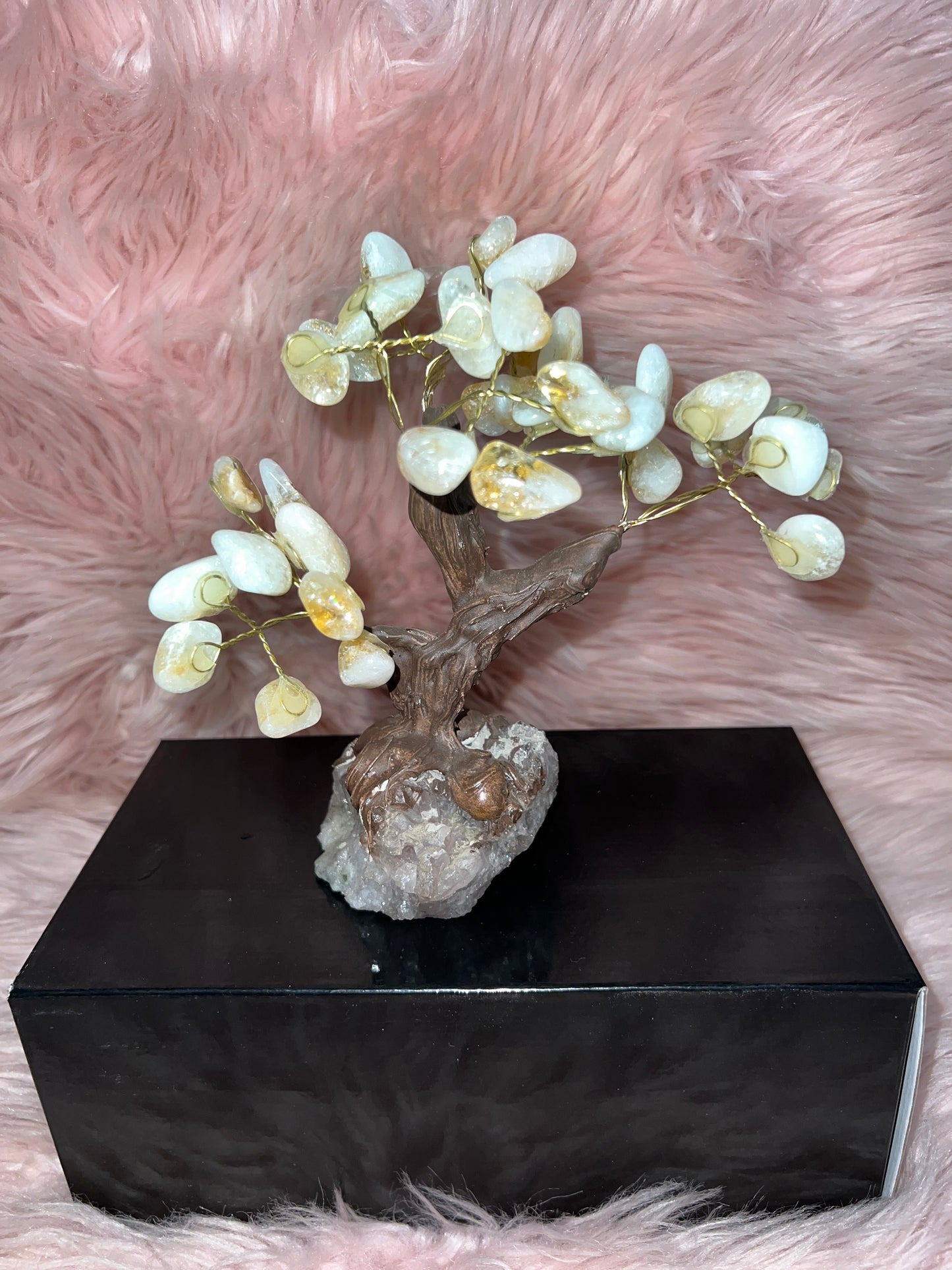 7inch Calcite Tree on Geode Base