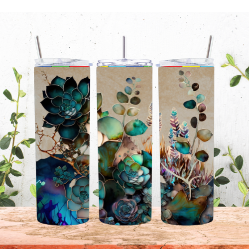 Succulents 20oz Tumbler