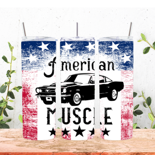 American Muscle 20oz Tumbler