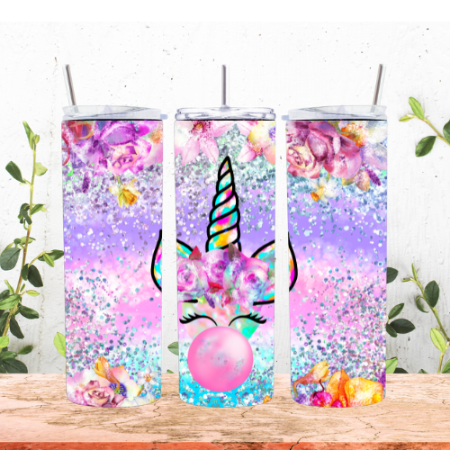 Unicorn Bubblegum 20oz Tumbler