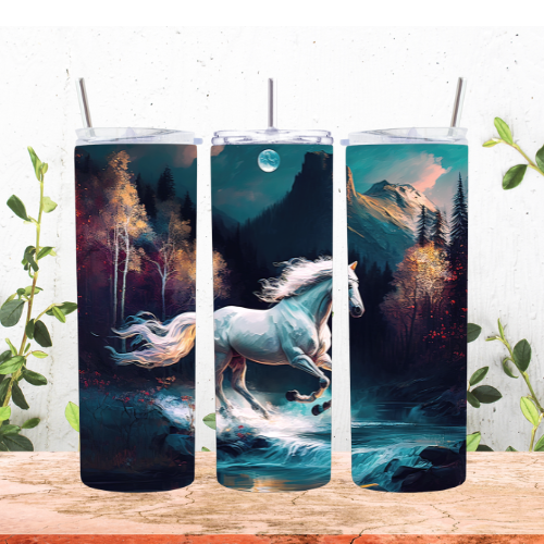 Majestical Horse 20oz Tumbler