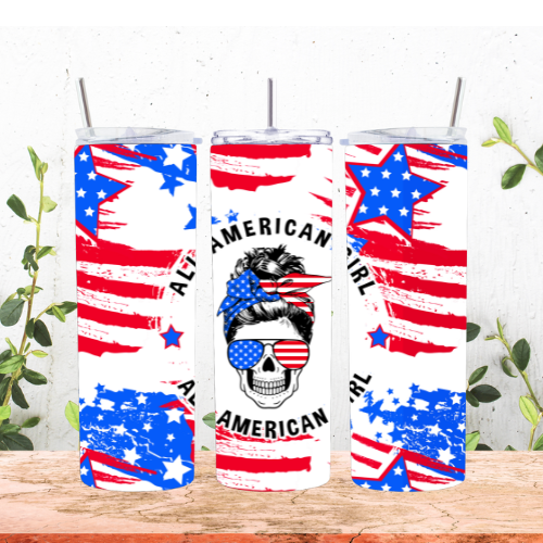 All American Girl 20oz Tumbler