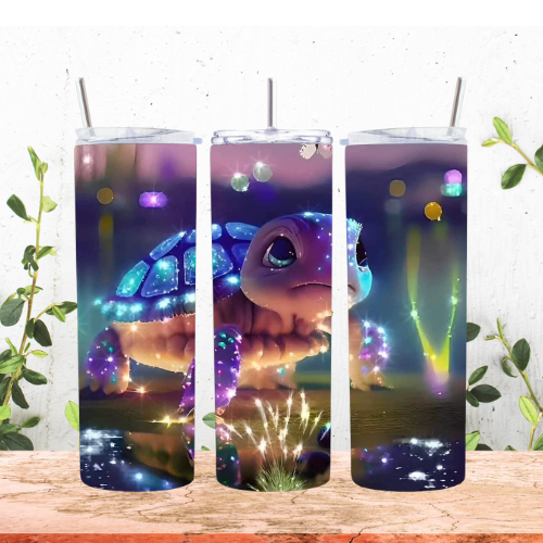 Lighted Sea Turtle 20oz Tumbler