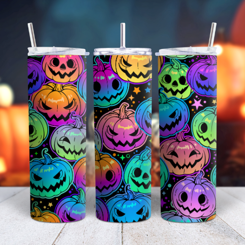 Bright Pumpkins 20oz Tumbler