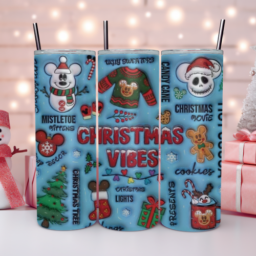 Christmas Vibes Tumbler