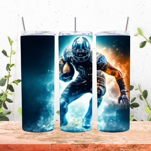 Football Player 20oz Tumbler