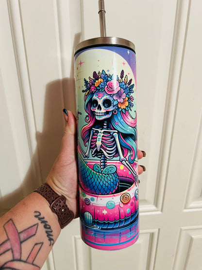 30oz Dead Inside Mermaid Slurp