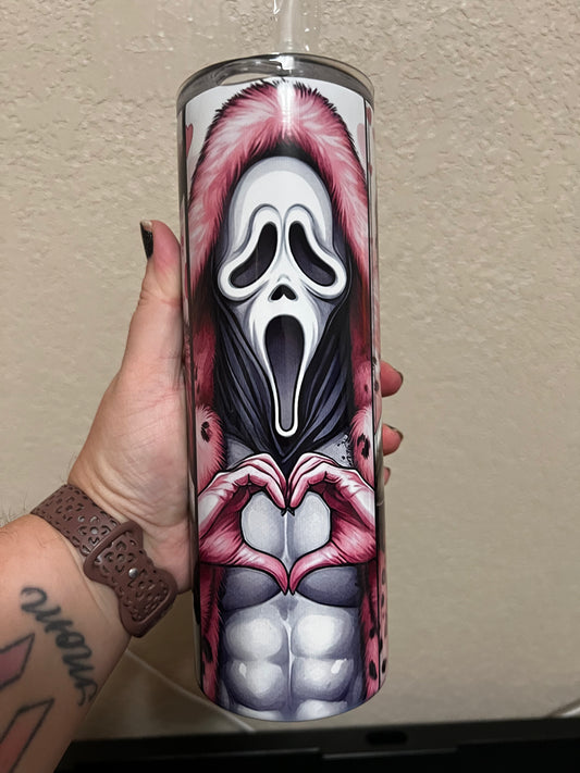 Pink Horror Guys 20oz Tumbler