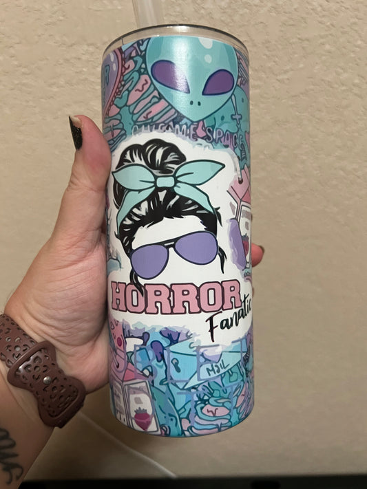 Horror Fanatic 15oz Glow Tumbler