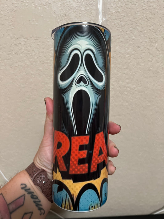 Ghost Face 20oz Tumbler