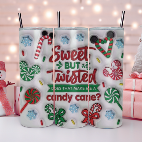 Sweet and Twisted Tumbler