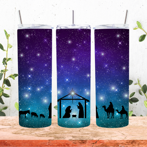 Nativity Scene Tumbler