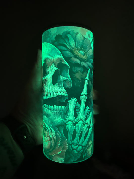 RTS 15oz Glow Purple Skull