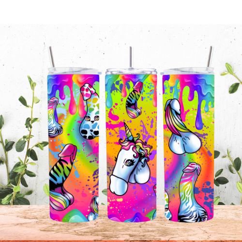 Lisa Frank Inspired Richards Tumbler