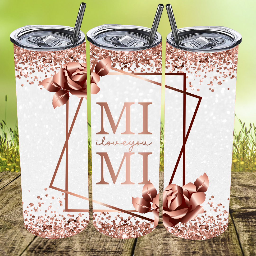 Mimi Rose Gold Tumbler