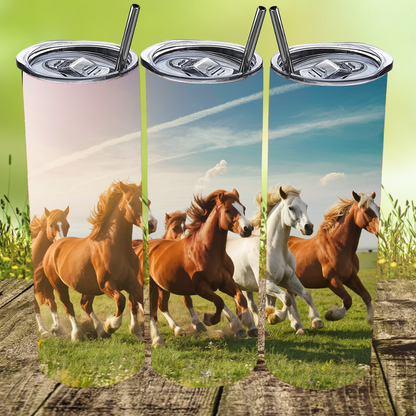 Wild Horses Tumbler