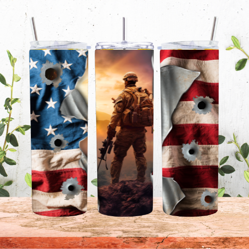 Flag Vet Tumbler