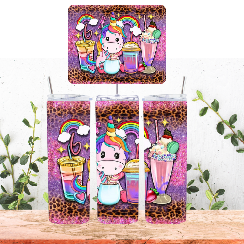 Unicorn Ice Cream Tumbler