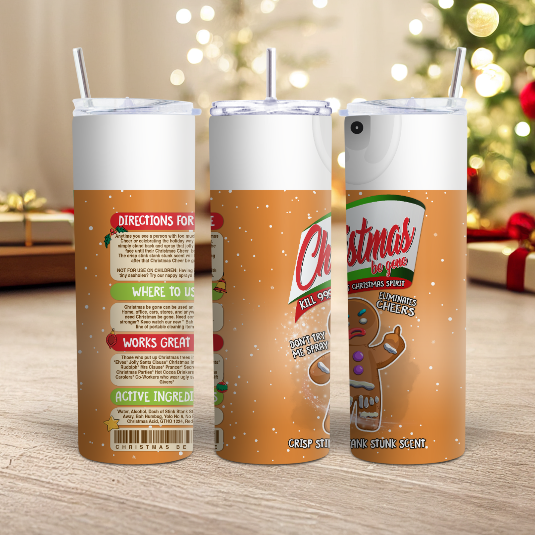 Gingerbread Man Spray Christmas