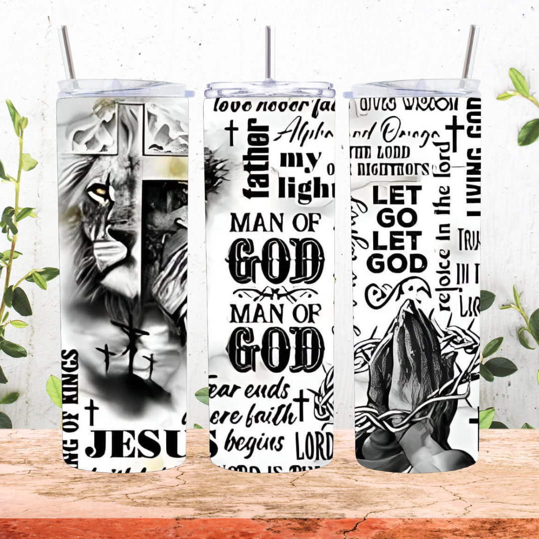 Man of God Tumbler