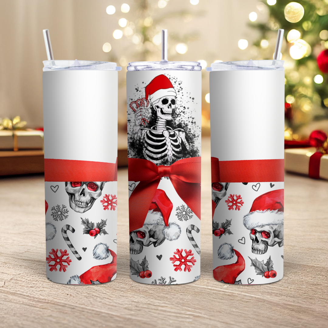 Skeleton Present Christmas