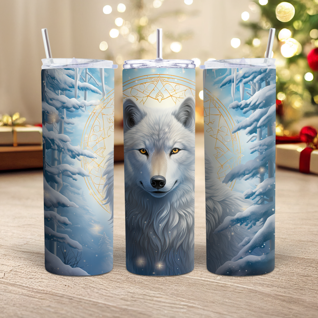 Snow Wolf Christmas