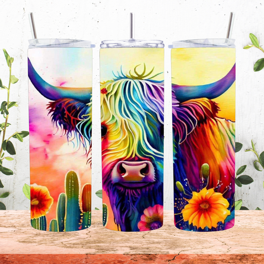 Highland Rainbow Tumbler