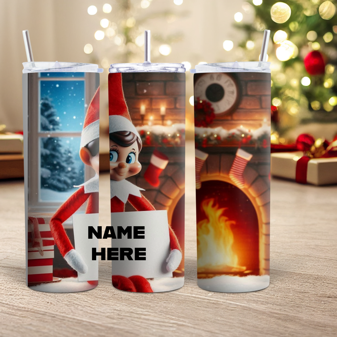 Custom Elf Tumbler