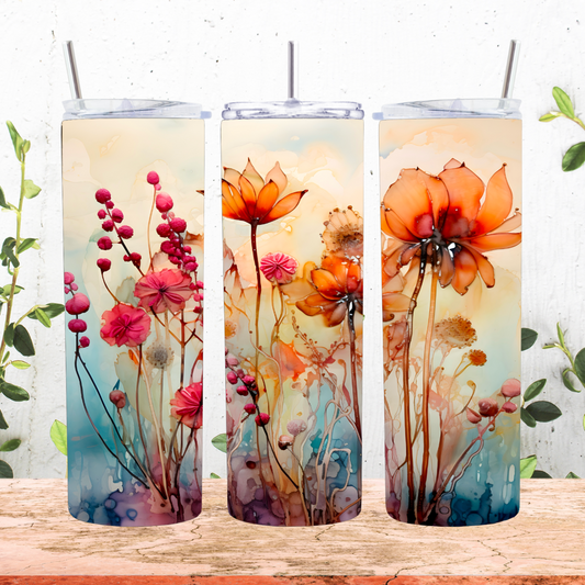 Field Flowers Tumbler