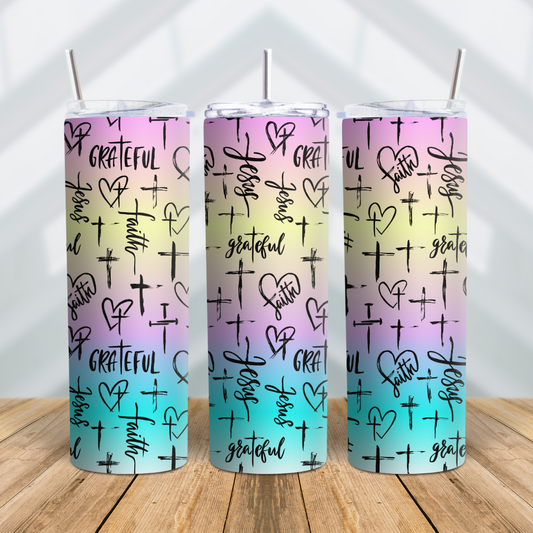 Grateful/Faith Tumbler