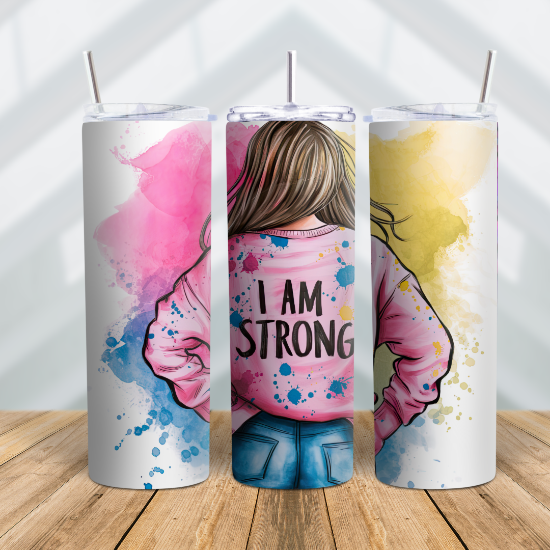 I Am Strong Tumbler