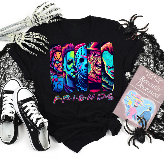Adult Size FRIENDS Spooky T-Shirt