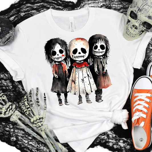 Youth Size - Spooky Girls T-Shirt