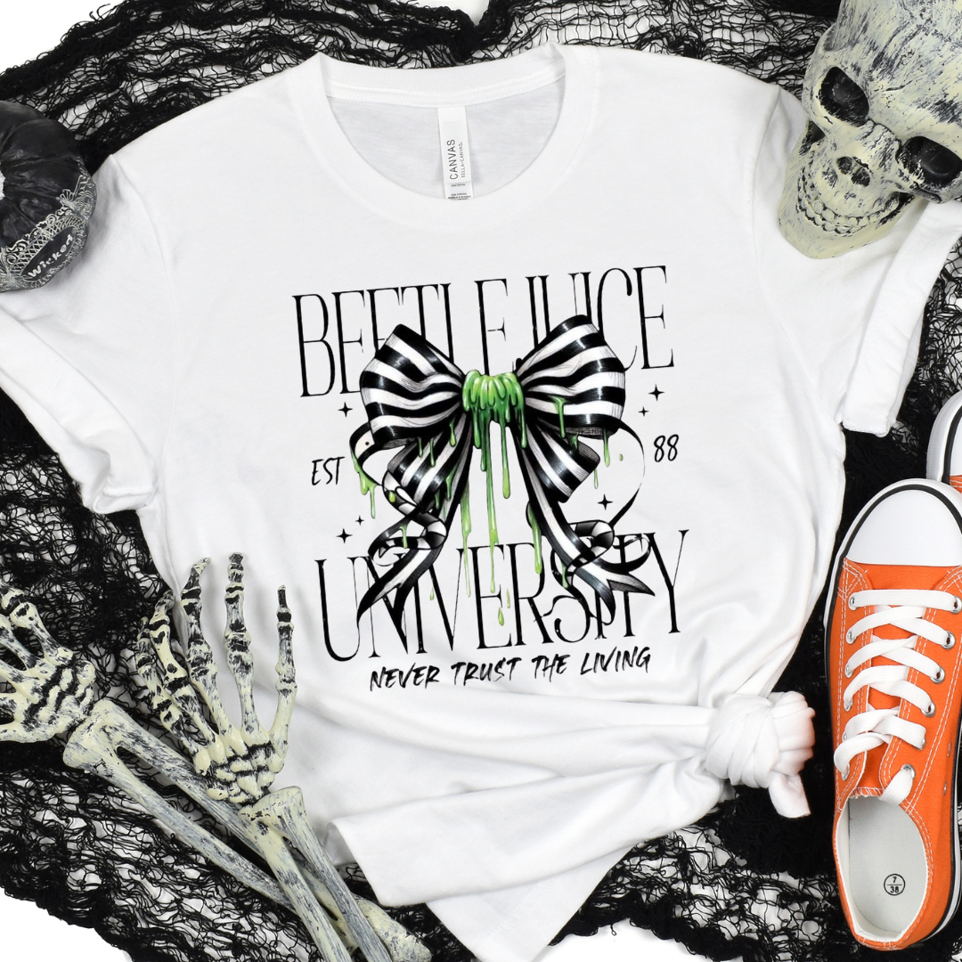 Adult Size Beetlejuice University T-Shirt
