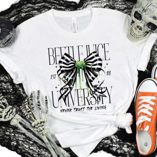 Adult Size Beetlejuice University T-Shirt