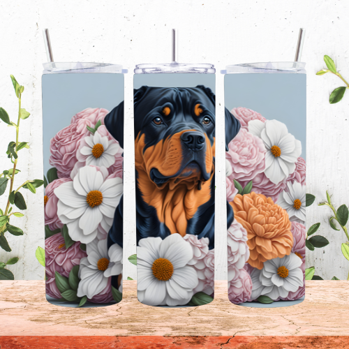 Rottweiler 20oz Tumbler