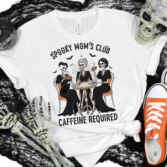 Adult Size Spooky Mom's Club T-Shirt