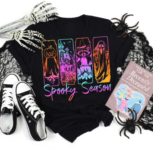 Adult Size Neon Spooky Season T-Shirt