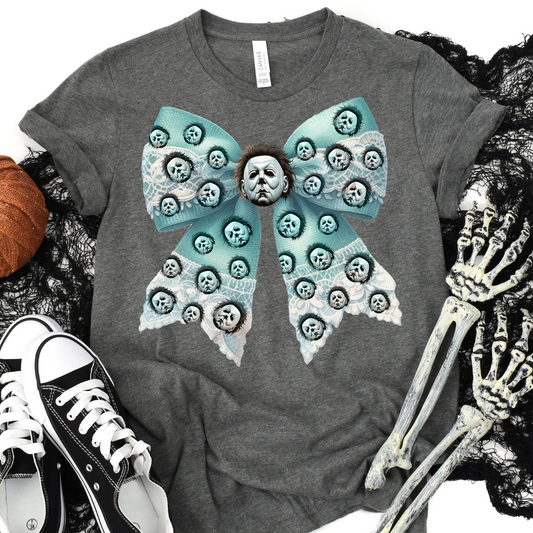Adult Size Micheal Coquette Bow T-Shirt