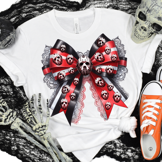 Adult Size Jason Coquette Bow T-Shirt