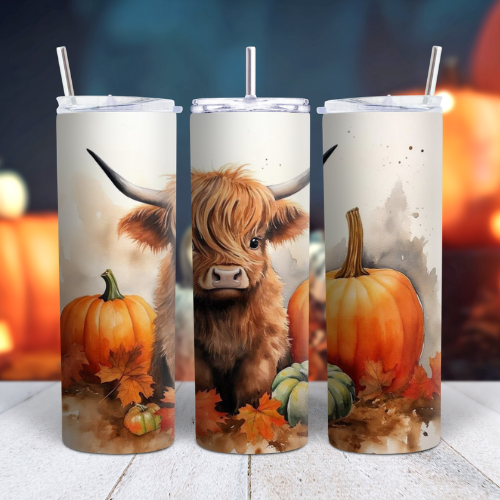 Baby Pumpkin Moo 20oz Tumbler