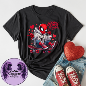 Heart Breaker Spiderman T-Shirt