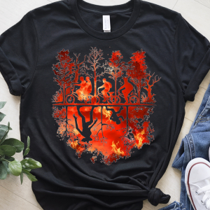 Upside Down Fire T-Shirt